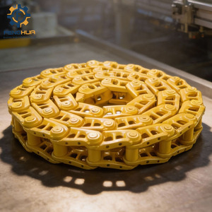 Undercarriage Spare Parts Chains <strong>Link</strong> Excavator <strong>Track</strong> <strong>Links</strong> <strong>Track</strong> Shoes Bulldozer <strong>Track</strong> Chain E70B E110 E120B E215 E235 E307 - Product Image 1