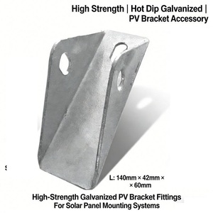 Pieza <span class=keywords><strong>de</strong></span> conexión triangular pulida en espejo para soporte fotovoltaico, resistente - Product Image 3