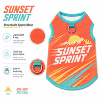 Chaleco Deportivo para Perros con Logotipo Personalizado, Transpirable, de Malla, Ligero, para Entrenamiento y Paseo al Aire Libre