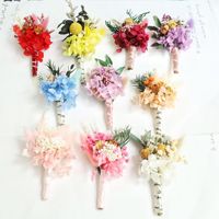 Bouquet de fleurs séchées préservées style bohème, mini décoration éternelle faite à la main pour mariage, fête des Mères, cadeau pour enfant, anniversaire - Vente directe usine