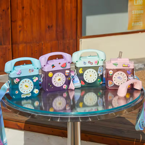 Factory Wholesale Eco-Friendly Cartoon <b>Gifts</b> Cute Children 900ml <b>Large</b> Capacity School Portable Sports Bottle Direct Drinking - Product Image 6