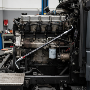 Tuyau d'embrayage neuf de haute qualité pour camions 3228-2528, référence OEM A0002500266, marque QSP, en caoutchouc, 90 cm, pour Mercedes poids lourds - Europe - Product Image 3