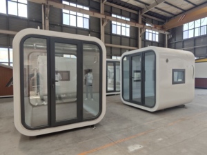 Casa Contenedor de Acero de Alta Calidad de <span class=keywords><strong>6m</strong></span>, Diseño Moderno para Oficina en Casa, Bar en Casa y Soluciones de Trabajo al Aire Libre - Product Image 5