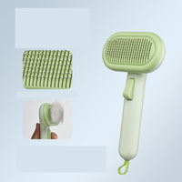 Brosse à poils fins pour animaux de compagnie OEM ODM Brosse à poils fins pour animaux de compagnie Brosse à poils de chien et de chat sans danger et sans danger pour la peau