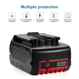 BAT610G 용 Bosch 전동 공구 교체 용 18V 리튬 이온 배터리로 업그레이드 - Product Image 4