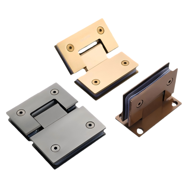 High Quality Stainless Steel Spring Hinge Modern Soft Close Glass Door Hinges for Bathroom Shower Connector