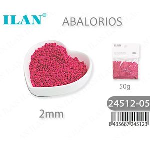 Perline Ilan Abalorios da 2 mm, 50 g, per la creazione di gioielli - Product Image 1