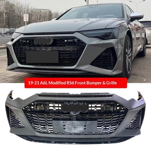 Kit de modification de pare-chocs OLIVER <span class=keywords><strong>Audi</strong></span> A6 C8 avec pare-chocs avant <span class=keywords><strong>RS6</strong></span>, calandre C8S6, pare-chocs arrière, lèvre arrière et embouts d'échappement - Product Image 2