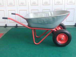 <span class=keywords><strong>Promotion</strong></span> d'usine 100 litres en acier galvanisé <span class=keywords><strong>brouette</strong></span> solide et pneumatique 4.00-8 roues pour la construction - Product Image 3
