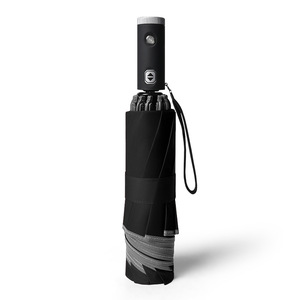 <span class=keywords><strong>Parapluie</strong></span> de voiture <span class=keywords><strong>Happy</strong></span> Jack avec logo personnalisé, conception à inversion automatique, pare-soleil, bande réfléchissante de sécurité pour hommes - Product Image 4