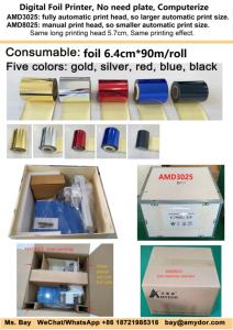 Imprimante numérique à plat Amydor Amd8025 pour l'impression à chaud sur les sacs en papier / le cuir / les couvertures de thèses - Product Image 4