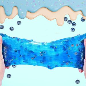 CHENXI Nouveautés Slime Éducatif Cristallin Croquant Myrtille Haute Qualité Extensible Personnalisable LOGO 4 Couleurs Kit Anti-Stress pour - Product Image 4