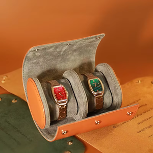 CULLUS Vente en gros de boîtes de présentation de montres en <span class=keywords><strong>cuir</strong></span> durables et populaires, boîtes cadeaux pour hommes - Product Image 5