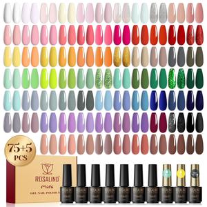 <span class=keywords><strong>ROSALIND</strong></span> vente en gros de vernis à ongles <span class=keywords><strong>gel</strong></span> led <span class=keywords><strong>uv</strong></span> coloré semi permanent fournitures professionnelles oem base top coat grand ensemble de vernis à ongles <span class=keywords><strong>gel</strong></span> - Product Image 2