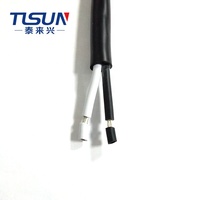 Cable de Alimentación de Cobre de 300 V, Conductor VW-1, 2 Núcleos, 12 AWG, USA SJTOO