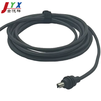 محول JYX قابل للتخصيص بـ 2 دبوس، سلك نحاسي من PVC، طول 1 متر، مقاوم للماء، 240 فولت، لإضاءة LED RGB للسيارات
