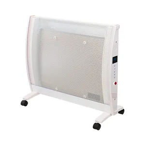 2000W high quality 18h timer LED display and remote fashion slim IP24 waterproof Infrared indoor panel heater