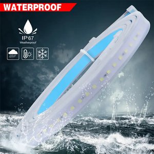LED 120cm 2835 144SMD 12V Barras <span class=keywords><strong>de</strong></span> luz <span class=keywords><strong>de</strong></span> advertencia para <span class=keywords><strong>puerta</strong></span> <span class=keywords><strong>de</strong></span> coche Camiones <span class=keywords><strong>DE</strong></span> EMERGENCIA Kits interiores Lámpara ambiental Accesorios <span class=keywords><strong>de</strong></span> seguridad para automóviles - Product Image 3