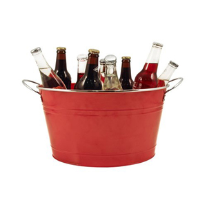 Seau à glace rond en métal galvanisé de 5L et 8L, personnalisable, pour bière et vin, vente en gros, pour Allemagne, Zhiguli, <span class=keywords><strong>Bunker</strong></span> Hill, Paul John - Product Image 6