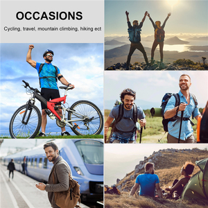 WEST BIKING <span class=keywords><strong>Sac</strong></span> à dos unisexe portable pour l'extérieur pour vélo de montagne <span class=keywords><strong>Sac</strong></span> à dos étanche pliable pour les voyages - Product Image 5