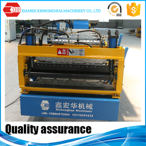 XHH YX840-900 골판지 프라임 품질 더블 레이어 수동 타일 철 컬러 강판 만드는 지붕 성형 기계 - Product Image 5