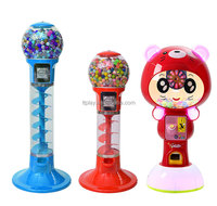 Distributeur de capsules transparentes 45 55 60 75 mm, distributeur de jouets commercial à monnayeur pour centres de divertissement