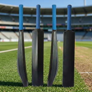 Batte de cricket en bois JNA Group, poignée bleue, légère, tissage non tissé, orientation droite/gauche, design moderne durable pour l'entraînement - Product Image 4