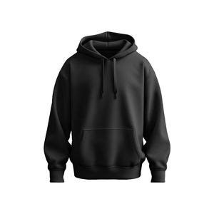 Sweat à capuche pour homme, tricoté uni, confortable, décontracté, manches longues, avec poche, streetwear, personnalisable, OEM, vente en gros, haute qualité - Product Image 1