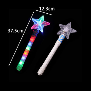 Varita Mágica LED Intermitente al por Mayor, Juguete Luminoso Multicolor para Niños, Palo con Forma de Estrella, Corazón y Copo de Nieve, Suministros para Fiestas de <span class=keywords><strong>Navidad</strong></span> y Año Nuevo - Product Image 2