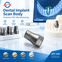 Composant de scan dentaire sur mesure en acier inoxydable usiné CNC de précision pour implants dentaires – Fabricant et fournisseur OEM
