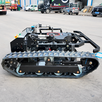 Tondeuse à gazon industrielle télécommandée à rayon de braquage zéro, homologuée CE EPA, portée 800 m, pour montage sur tracteur, mini modèle chinois