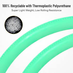 Cámara de Aire para <span class=keywords><strong>Bicicleta</strong></span> Ecológica de TPU 700x55c para Bicicletas de Gravel/Montaña, Válvulas Presta, <span class=keywords><strong>Ligera</strong></span> y Duradera - Product Image 3