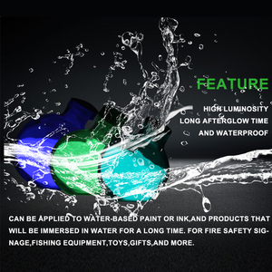 Strontium aluminate Glow photoluminescent sắc tố bột phát sáng cho màn hình in ấn nhựa lớp phủ nhựa thủ công mỹ nghệ - Product Image 5