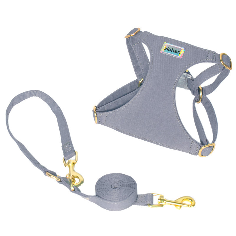 2-deep gray-matching leash