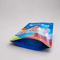 Sachet d'emballage personnalisé imprimé avec fermeture éclair pour fruits de mer et snacks, qualité alimentaire, haute barrière, pochette souple laminée, OEM