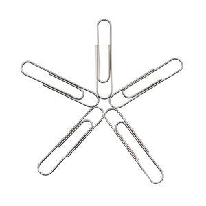 맞춤 디자인 100개 78mm 대형 금속 종이 클립 학교 문구 세트 사무실 바인딩용 강력하고 내구성 있음 - Product Image 2