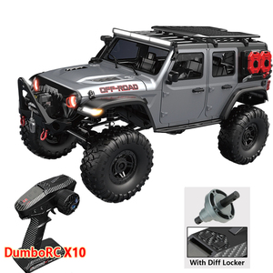 รถของเล่น HB RTR 1:10 RH1011-R1016 2.4G 4WD RC รถตีนตะขาบหินรถทับทิมไฟ LED ออฟโรดสิ่งกีดขวางแบตเตอรี่ Li-ion - Product Image 2