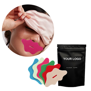 Tiras de Cinta Bucal de Seda de Bambú con Diseño Anti-Sufocación, Elásticas, Ayuda para Dormir, Favorecen la Respiración Nasal, Adhesivo Anti-Ronquidos - Product Image 1