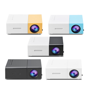 Meilleur <span class=keywords><strong>mini</strong></span> projecteur vidéo portable Android Yg300 LED Pico Pocket Projector 500 lumens avec batterie pour enfants, 2 Go de RAM, Android 9 - Product Image 1