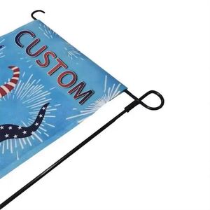 Fabricante de Banderas, Bandera Personalizada de 30x45cm, Impresión a una o dos caras, 12x18 Pulgadas, Bandera de Jardín para Navidad de Invierno - Product Image 2