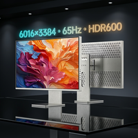 Ultra Clear HDR Gaming 32Inch 6k IPS LED Monitor with DP Interface for Business Use Anti-Blue Light, HDR, Not Curved