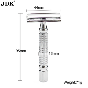 <span class=keywords><strong>Rasoir</strong></span> <span class=keywords><strong>de</strong></span> sécurité classique pour femmes en acier inoxydable avec manche, prix d'usine JDK, <span class=keywords><strong>rasoir</strong></span> pour l'épilation, avec cordon - Product Image 6