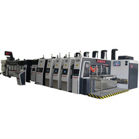 Nouvelle machine d'impression DS entièrement automatique à haute capacité (12 000/heure) pour boîtes en carton ondulé