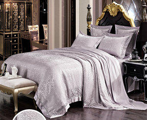 Housse de <span class=keywords><strong>couette</strong></span> jacquard 100% polyester, soie, 1 pièce, - Product Image 3