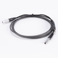 Câble de données pour antenne radio GNSS GPS de station totale avec broche et différents connecteurs