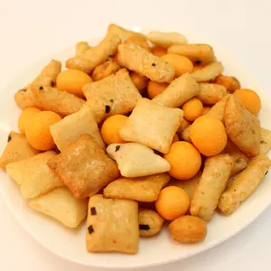 Snack Mix di arachidi tostate e cracker di riso