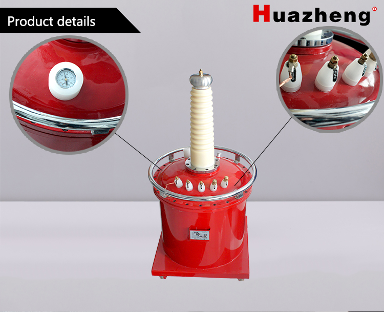 Huazheng Điện Xách Tay Ac/Dc Hi-Pot 100kv Ac Hipot Tester SF6 Inflatable Thử Nghiệm Biến Áp Ac Hipot Tester