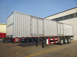 Nuevo Semirremolque de Transporte de Caja de 3 Ejes, Remolque de 40 pies con Toldo en el Techo y Cortinas Laterales, Precio Especial para Eventos - Product Image 5