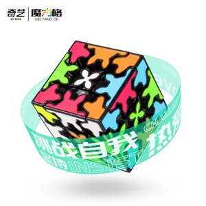 Cubo de Rubik Qiyi Mo Fang Ge Gear de 5,7 cm, juguete educativo para niños y jóvenes, unisex - Product Image 1