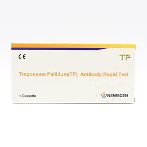 ทางการแพทย์กําหนดชุดทดสอบตนเองอย่างรวดเร็ว TP Vdrl การตรวจจับต้นฉบับโรคสะเก็ดเงินการทดสอบเลือดต้านตัวกาย TP Test Kit